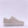 Paul Green Super Soft Platform Slip On - Beige Nubuck
